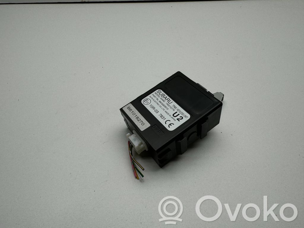 Keyless (KESSY) go control unit/module   TWD1G776,88035SG010