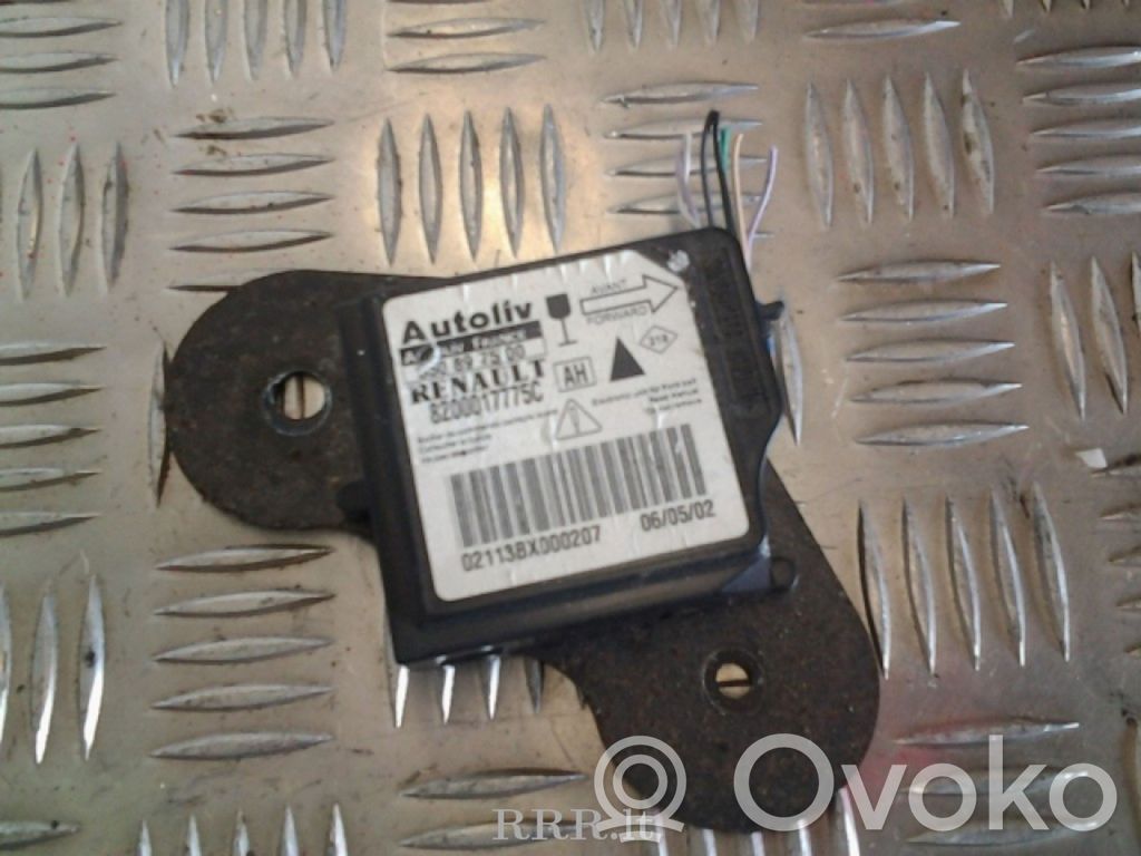 Renault Vel Satis Airbag deployment crash/impact sensor 