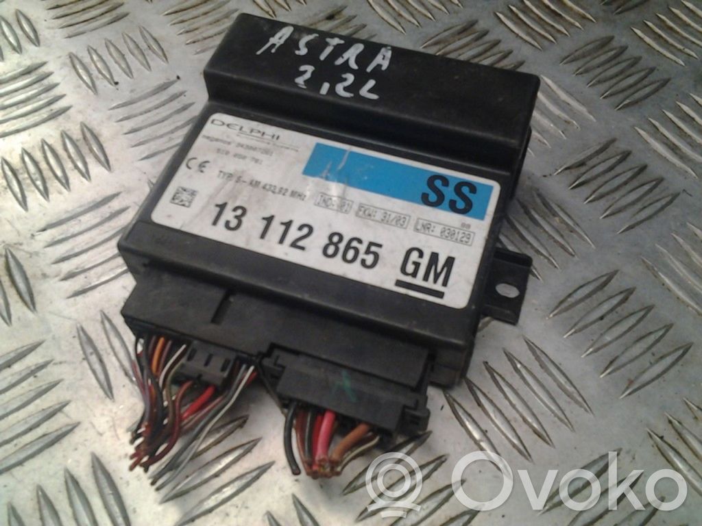 Opel Astra H Sterownik / Moduł Airbag 