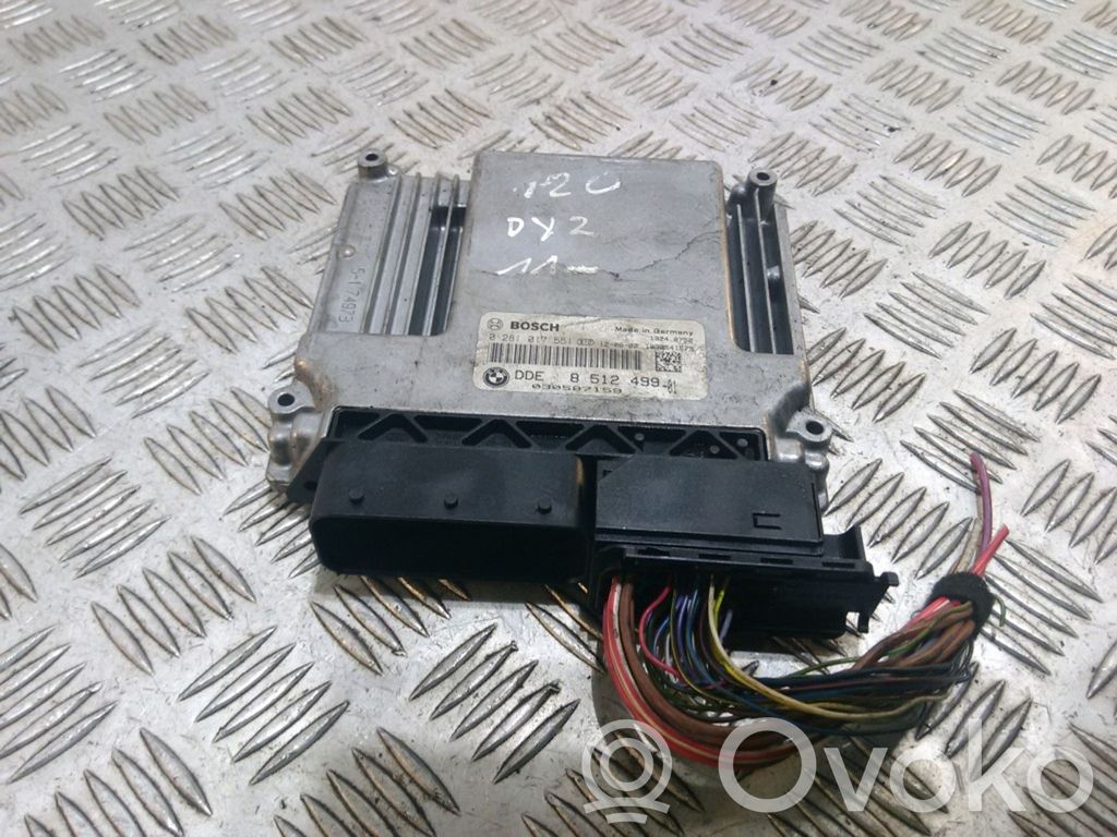 Moottorin ohjainlaite/moduuli   DDE8512499,0281017551