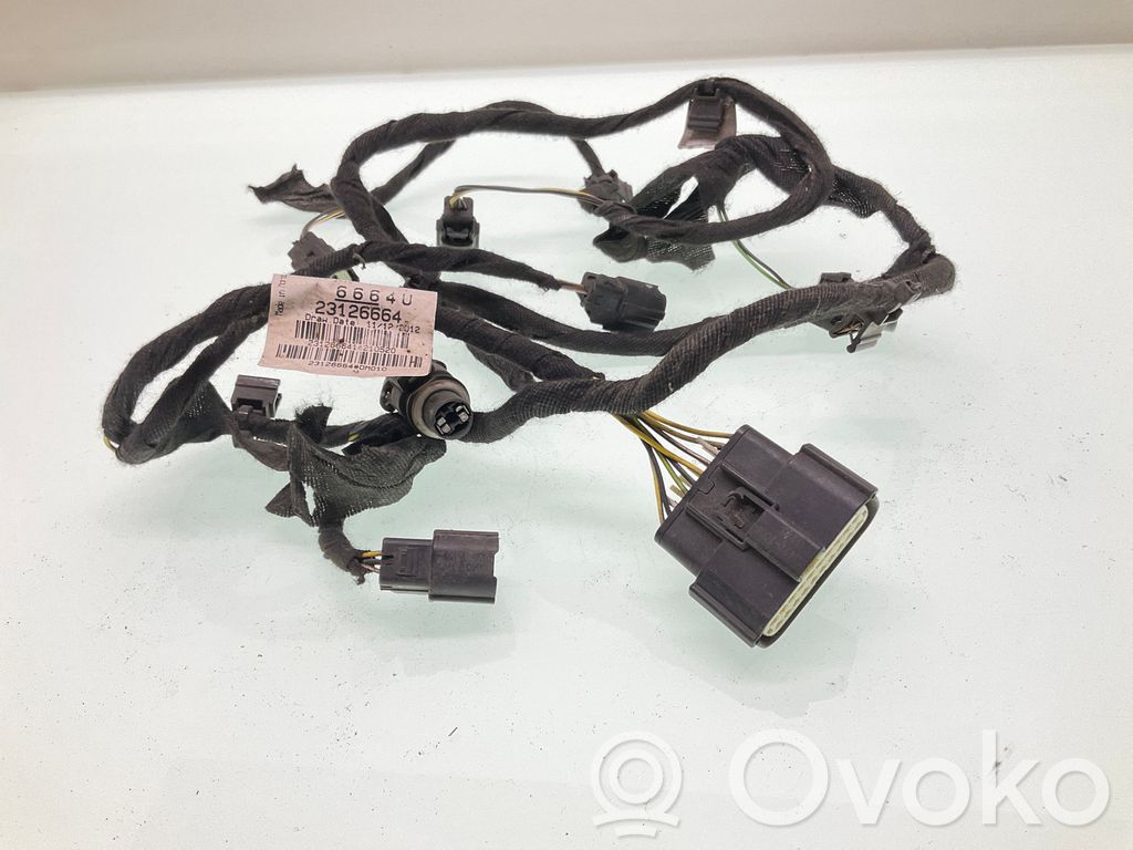 Opel Insignia A Cableado del sensor de aparcamiento (PDC) 