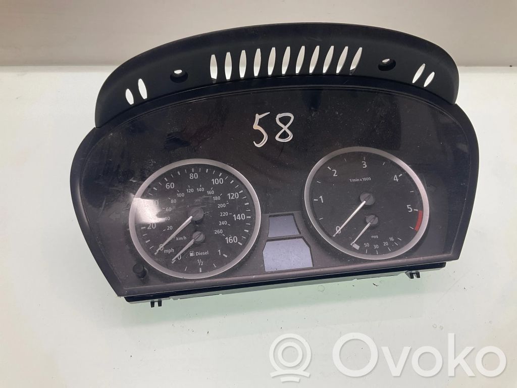 BMW 5 E60 E61 Speedometer (instrument cluster) 