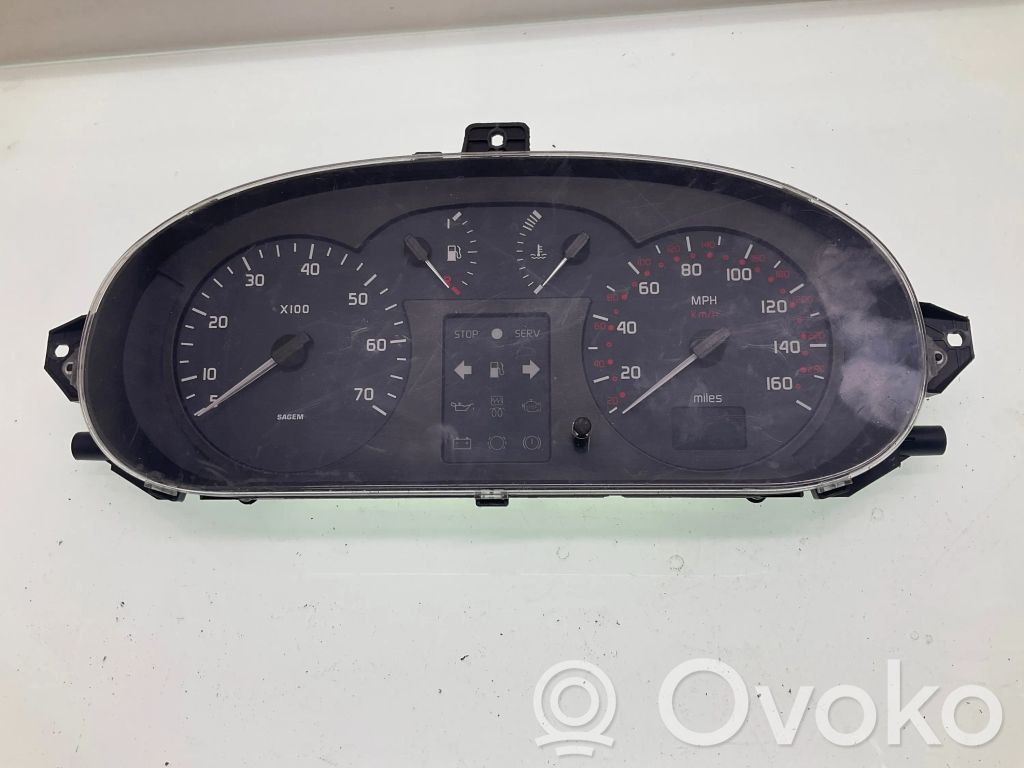 Renault Scenic I Licznik / Prędkościomierz 