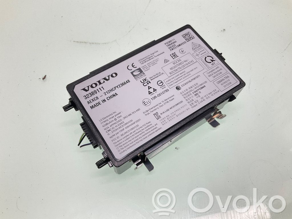 Volvo XC40 Módulo de carga inalámbrico 
