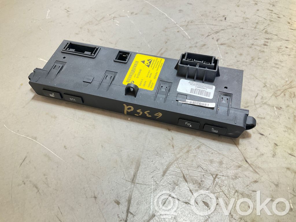 BMW 6 E63 E64 Seat heating switch 