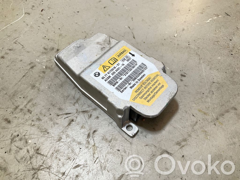 BMW 6 E63 E64 Airbag control unit/module 
