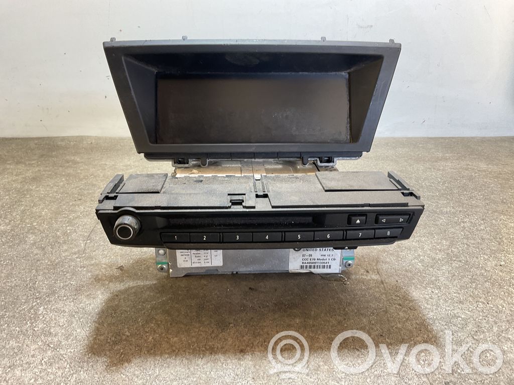 BMW X5 E70 Panel / Radioodtwarzacz CD/DVD/GPS 