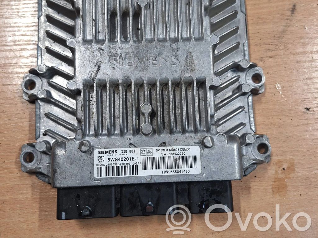 Citroen C4 I Engine control unit/module 
