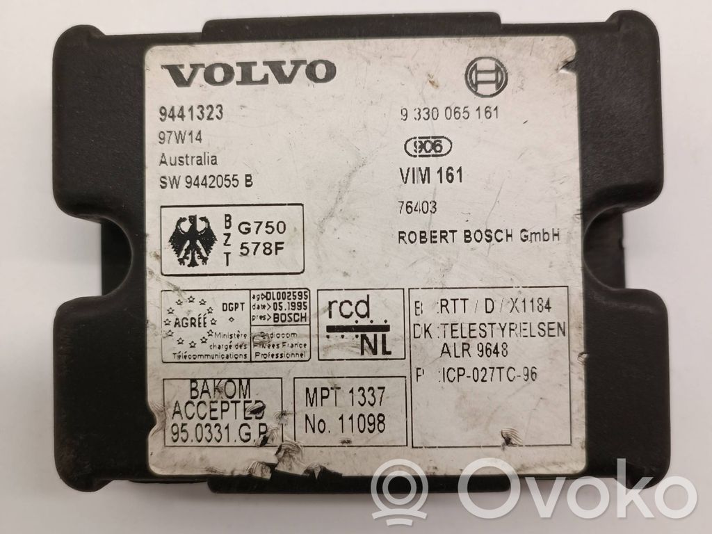 Volvo S40, V40 Alarm control unit/module 