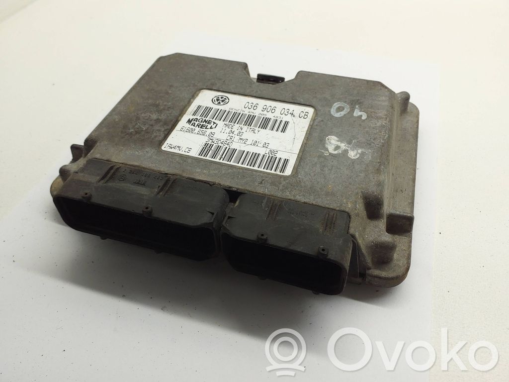 Engine control unit/module   036906034CB,6160065809,3WW3D4B4D
