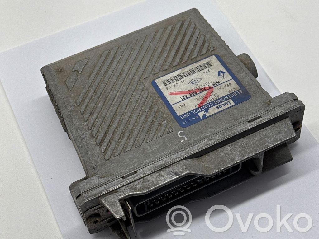 Engine control unit/module   7700868321,7700102260,R04080002B