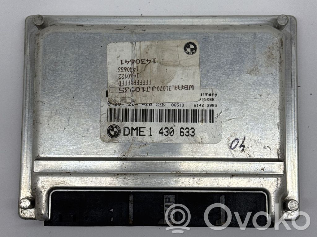 BMW 3 E46 Variklio valdymo blokas 