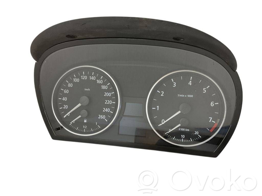 BMW 3 E90 E91 Speedometer (instrument cluster) 