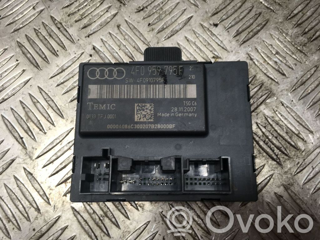 Unité de commande module de porte   4F0959795F,4F0910795F