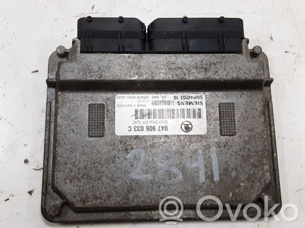 Skoda Fabia Mk1 (6Y) Engine control unit/module 