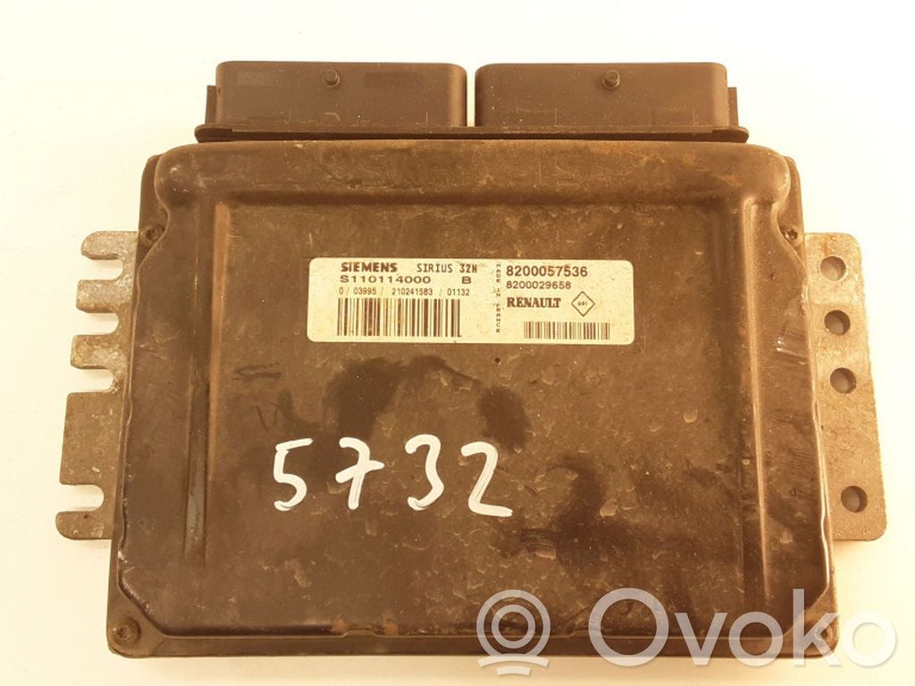 Engine control unit/module   S110114000,8200057536,5732
