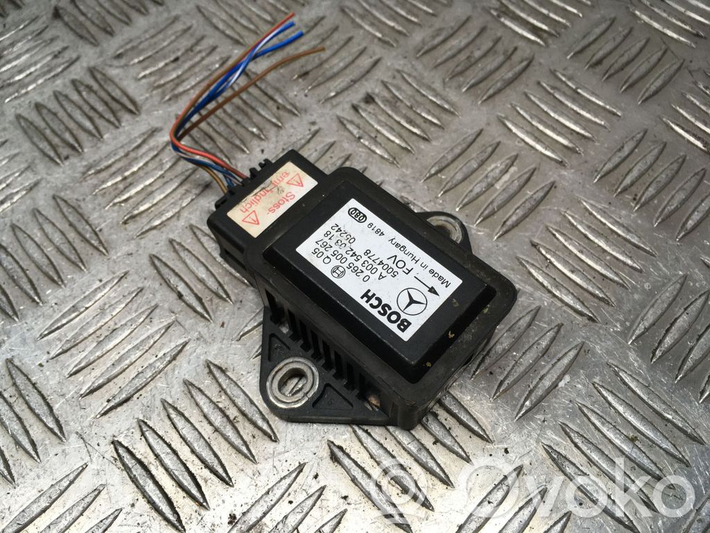Czujnik przyspieszenia ESP   0265005267,A0035420318,5004778,05242