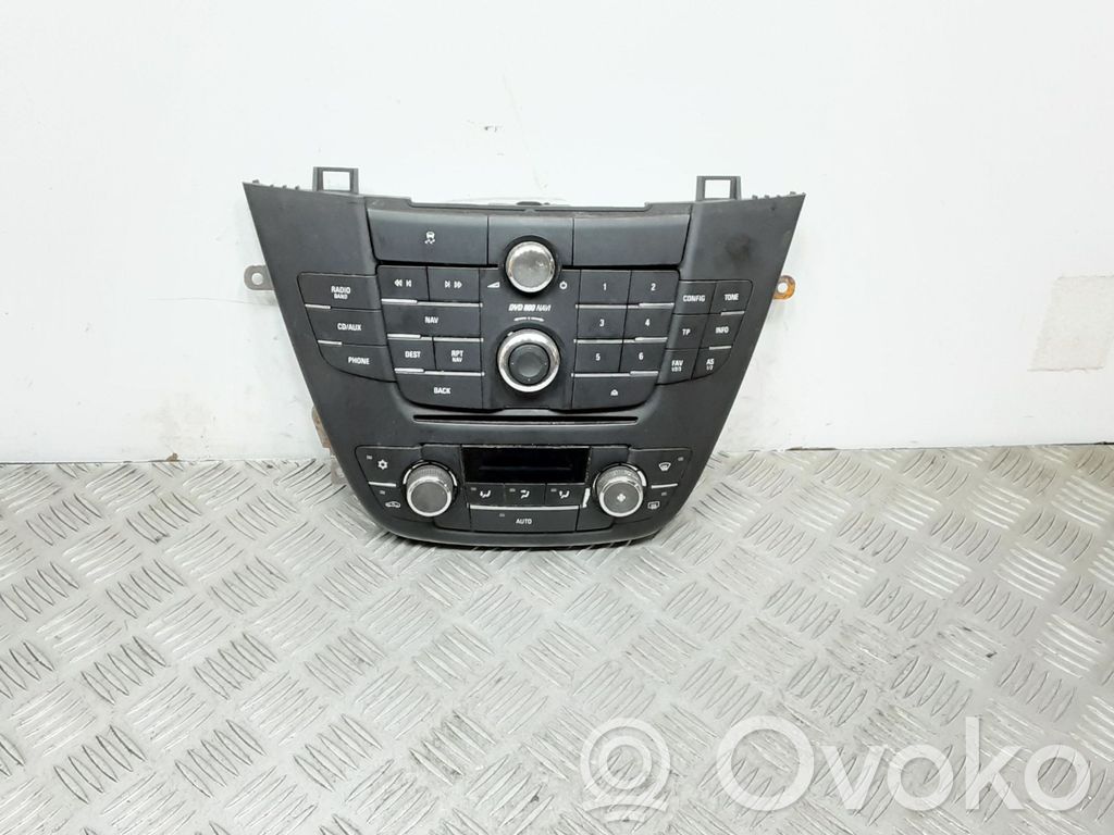 Opel Insignia A Climate control unit 