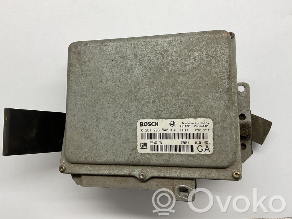 Engine control unit/module   0261203548,90505778,26SA4442