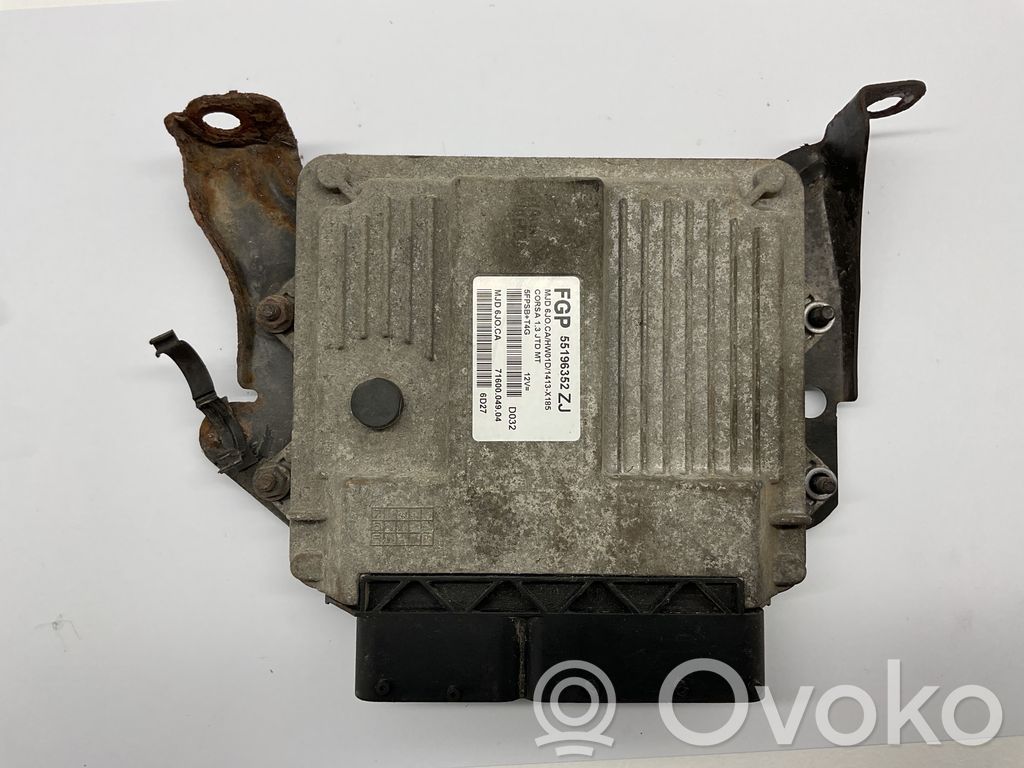 Opel Corsa C Engine control unit/module 