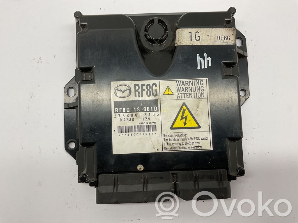 Engine control unit/module   RF8G18881D,K4238,2758008103