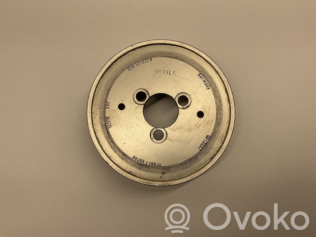 Audi A6 S6 C7 4G Water pump pulley 