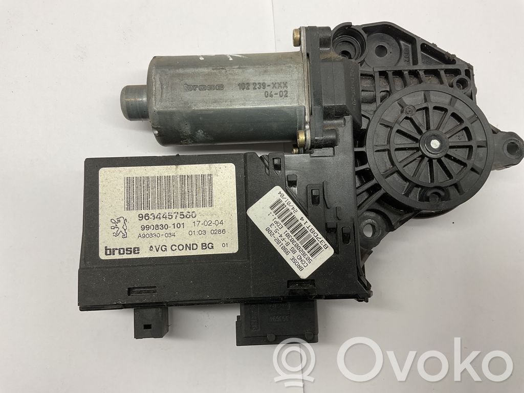 Peugeot 307 Silnik regulatora szyby drzwi przednich 