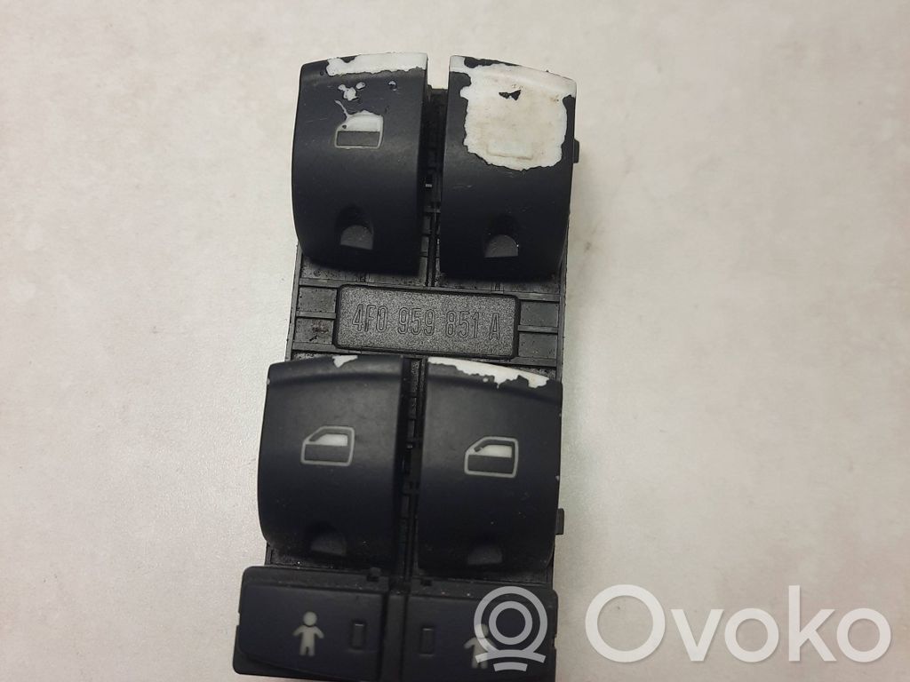 Electric window control switch   4F0959851A