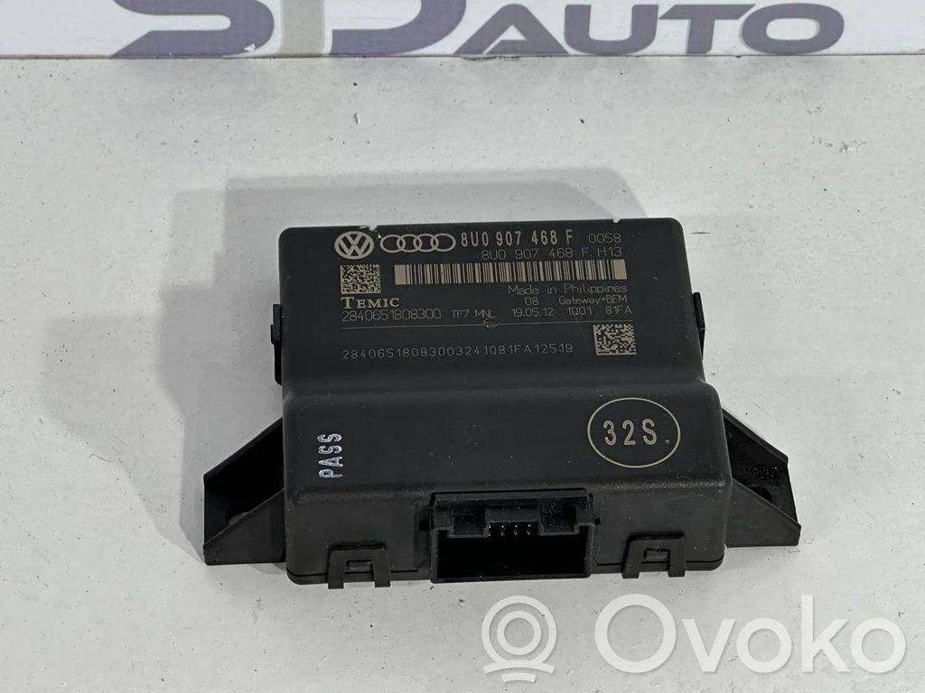 Other control units/modules   8U0907468F