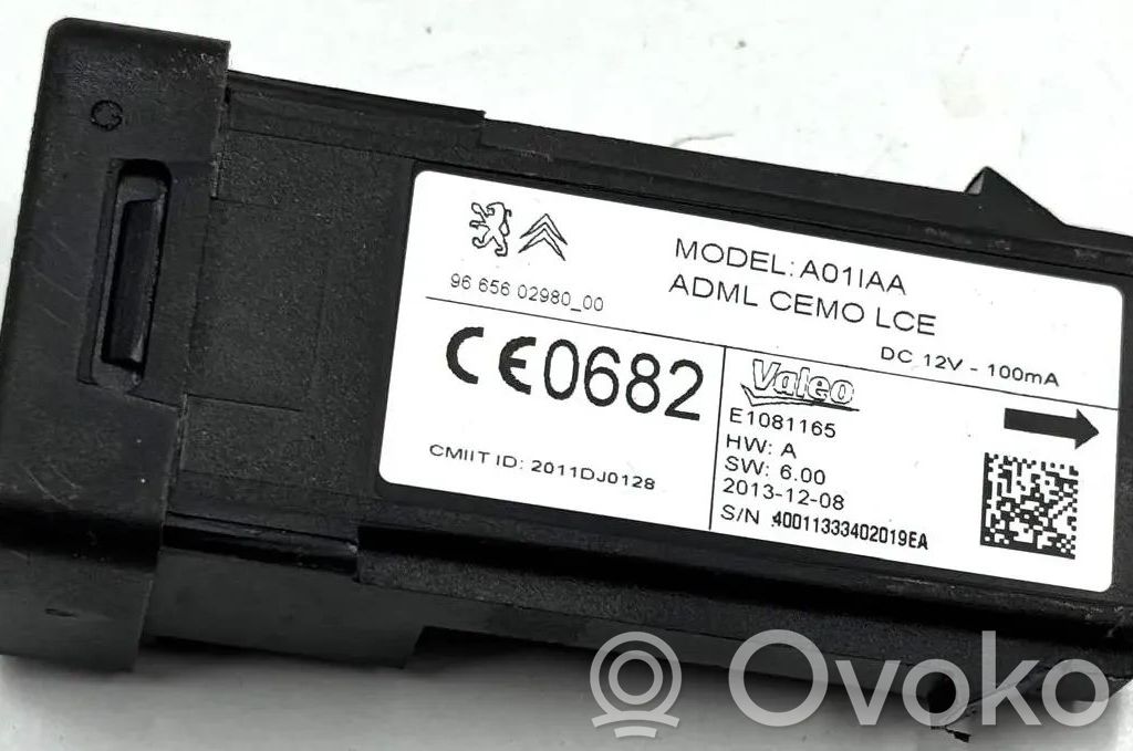 Ignition-blocking relay   9665602980,E1081165