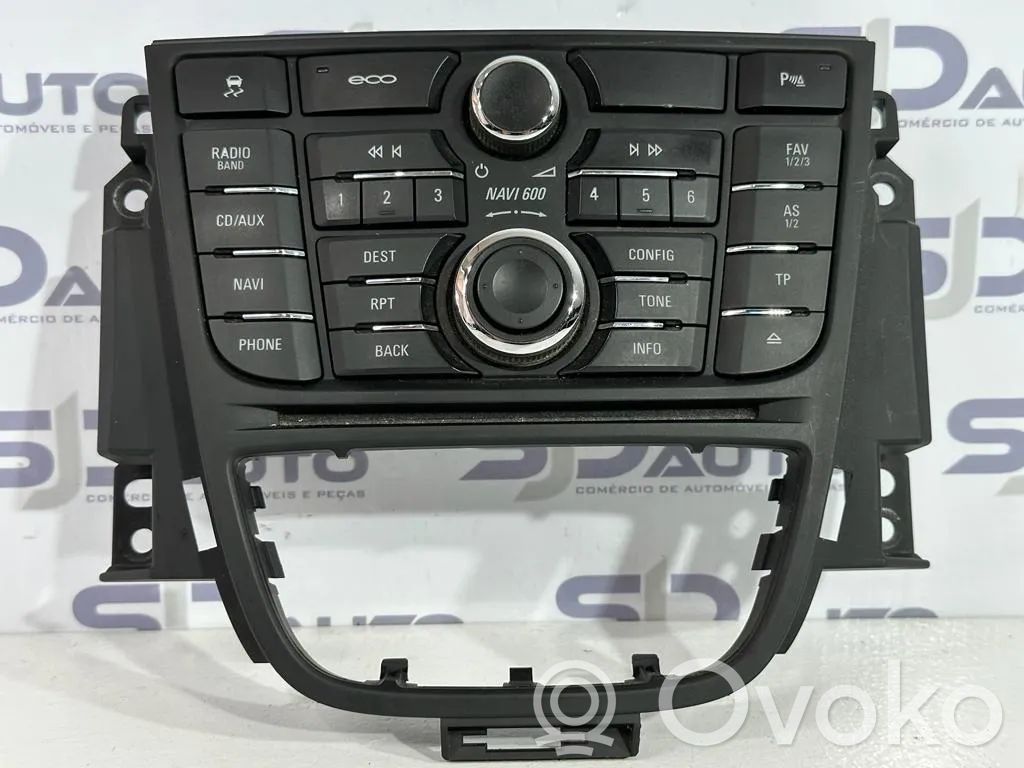 Opel Astra J Mando de control del sonido 