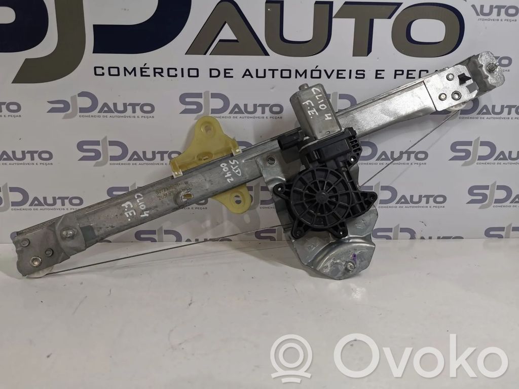Renault Clio IV Meccanismo di sollevamento del finestrino anteriore senza motorino 