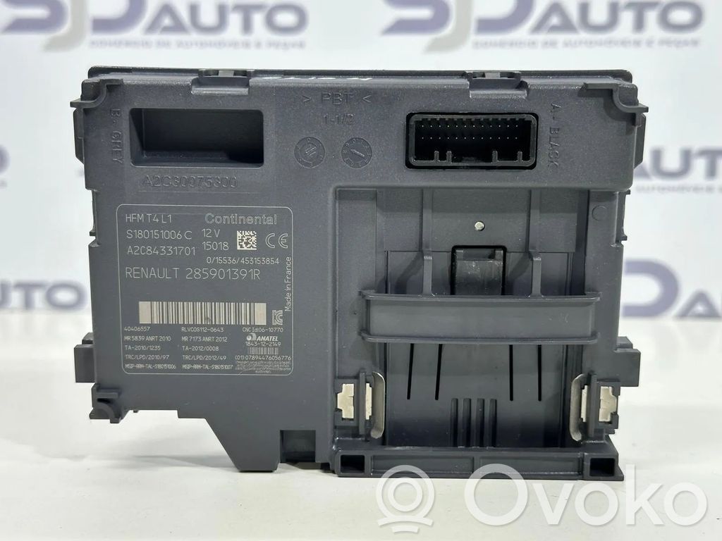 Renault Clio IV Ignition key card reader 