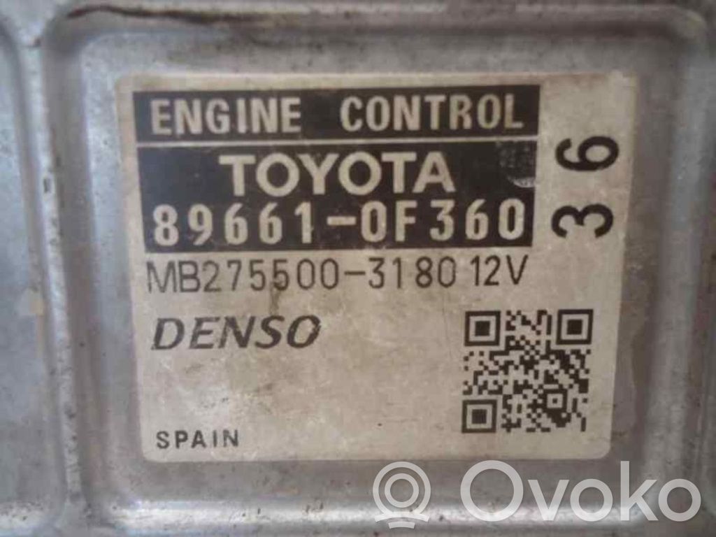 Toyota Verso Engine control unit/module ECU 