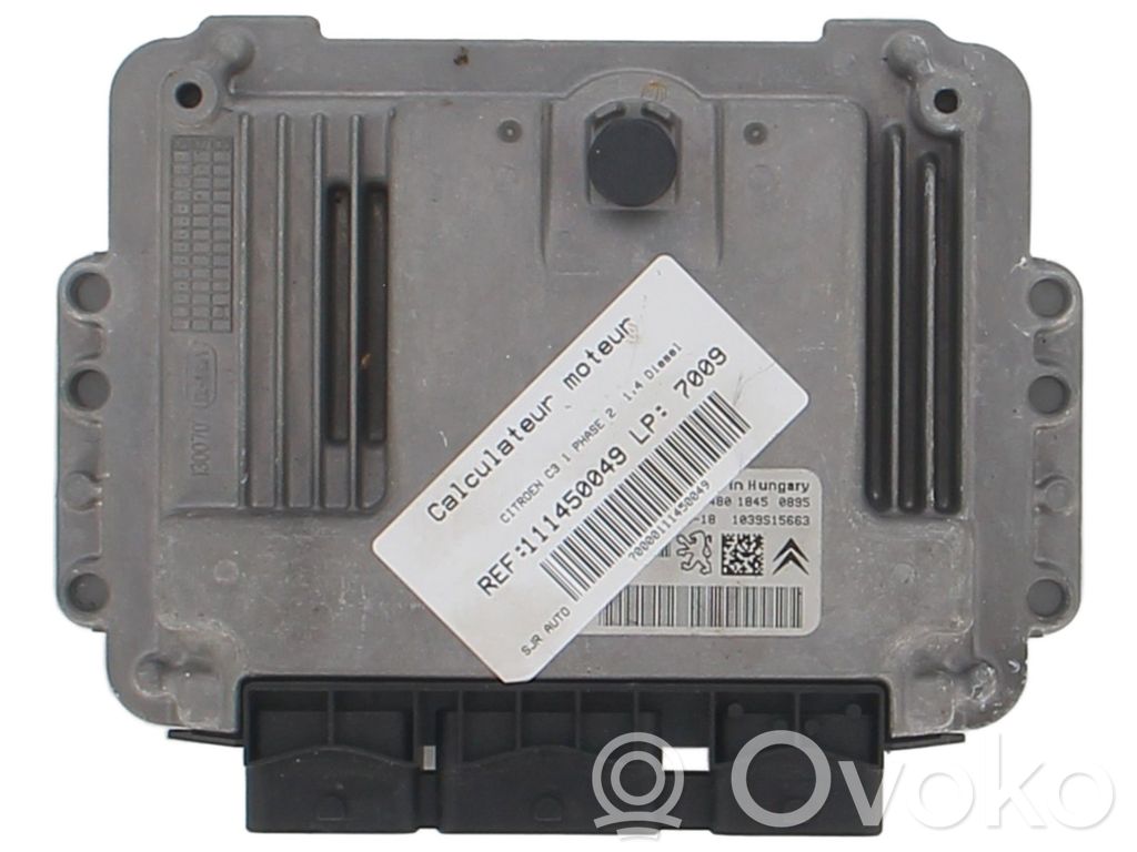 Citroen C3 Engine control unit/module 