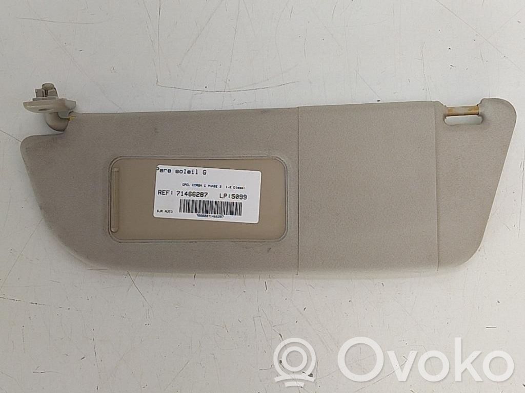 Opel Corsa C Sun visor 