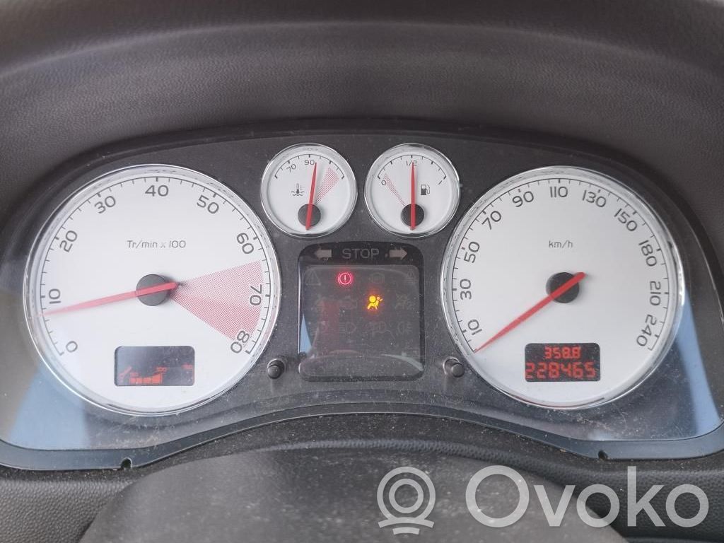 Peugeot 307 Vitezometru (grup de instrumente) 