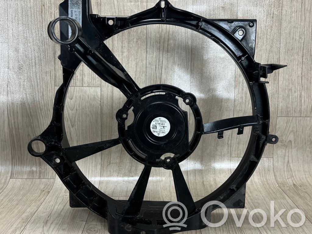 Porsche Taycan 9J1 Elektrinis radiatorių ventiliatorius 