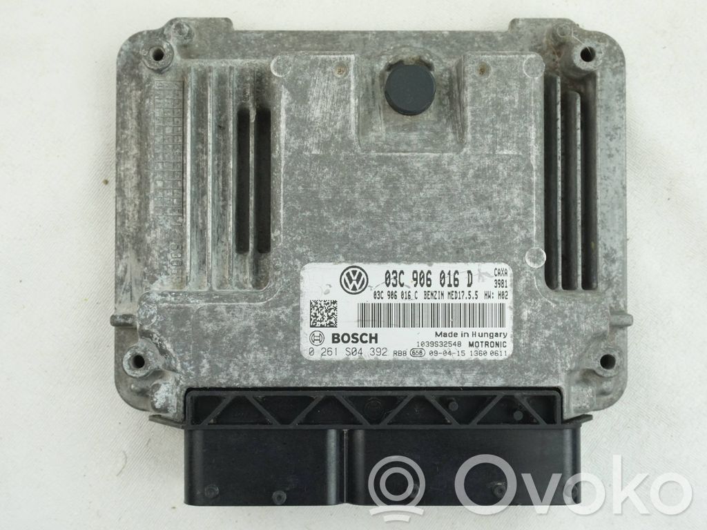 Skoda Octavia Mk2 (1Z) Engine control unit/module 