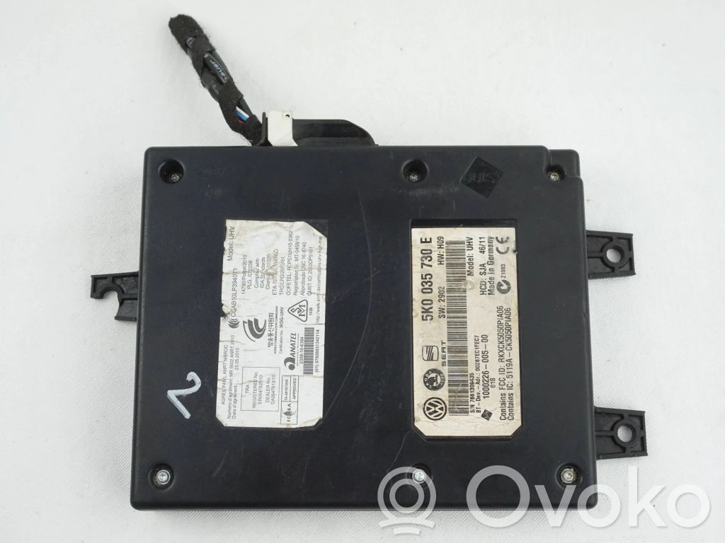 Skoda Octavia Mk3 (5E) Bluetooth control unit module 