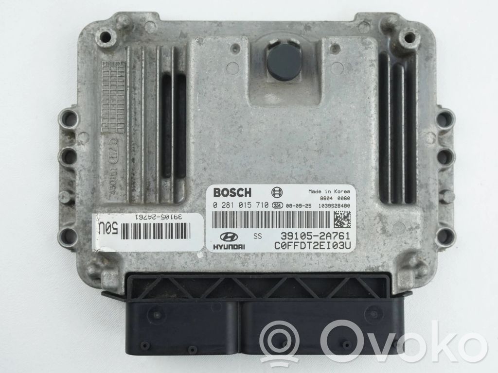Engine control unit/module   0281015710,391052A761