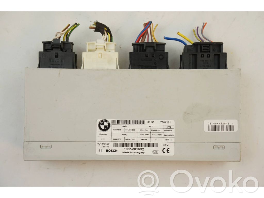 BMW 3 GT F34 Tailgate/trunk control unit/module 