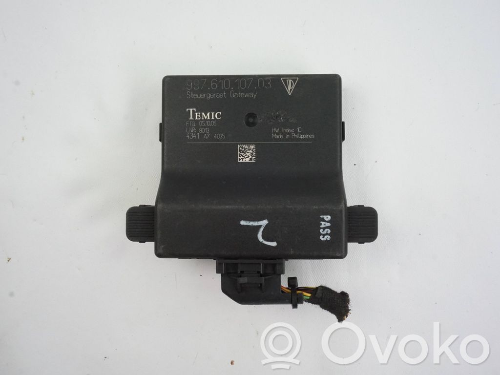 Porsche Boxster 987 Módulo de control Gateway 