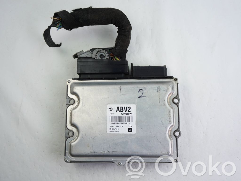 Opel Astra J Engine control unit/module 