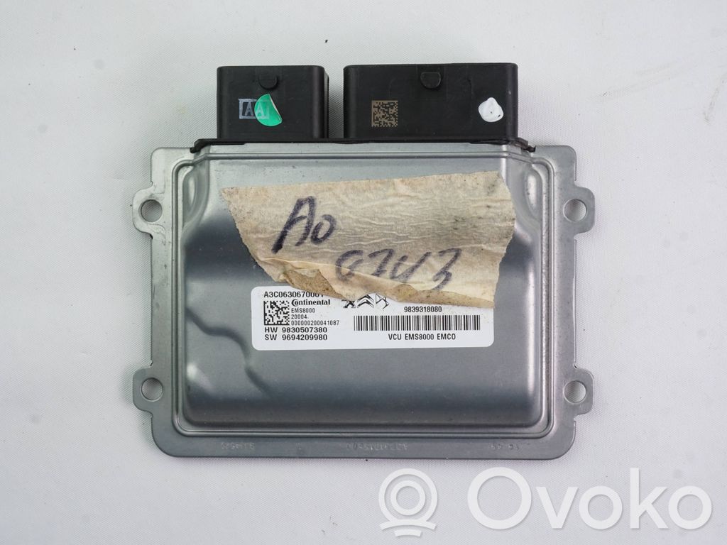 Peugeot 508 II Engine control unit/module 