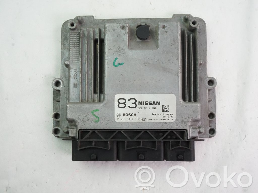 Nissan Qashqai Engine control unit/module 