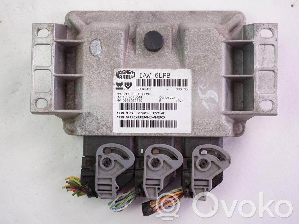 Citroen C5 Unité de commande, module ECU de moteur 