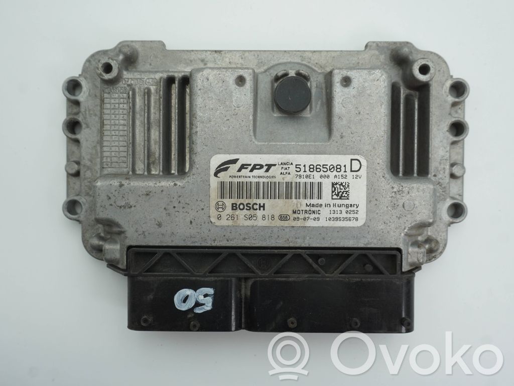 Fiat 500X Engine control unit/module ECU 