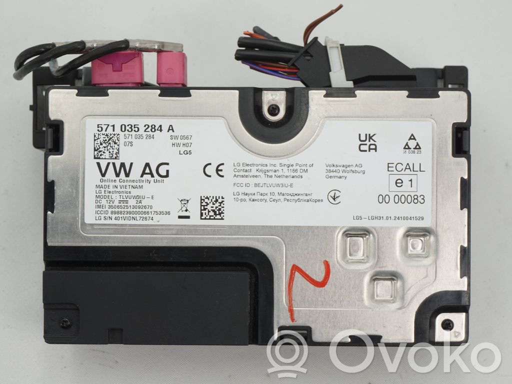 Skoda Citigo Kiti valdymo blokai/ moduliai 