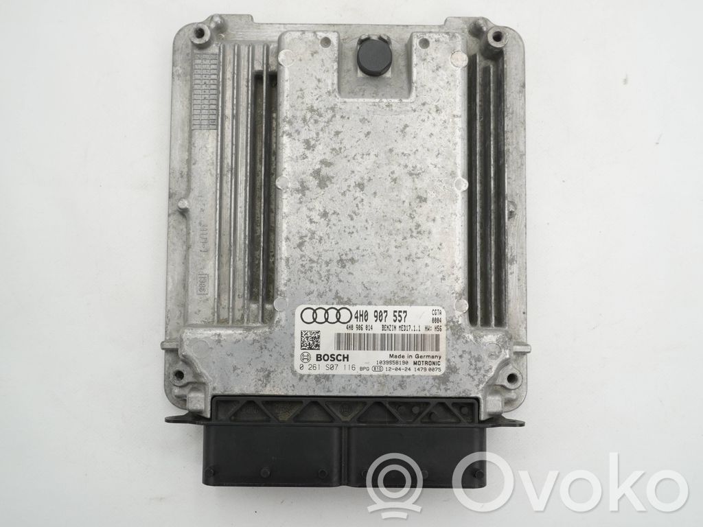Engine control unit/module ECU   4H0907557,0261S07116
